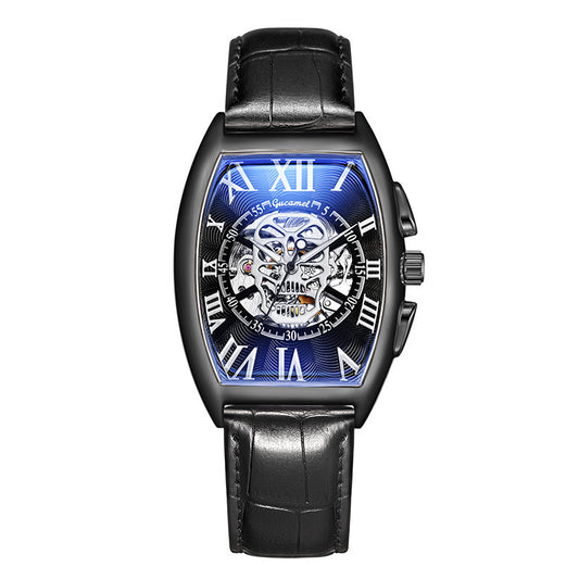 Automatic Skeleton Skull Mechanical Watch
